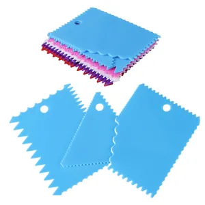 3 pz/set raschietto <span class=keywords><strong>per</strong></span> torte e crema <span class=keywords><strong>per</strong></span> torte giradischi accessori raschietto a forma di <span class=keywords><strong>dente</strong></span> strumenti di cottura taglierina <span class=keywords><strong>per</strong></span> <span class=keywords><strong>pasta</strong></span> raschietto - Product Image 1