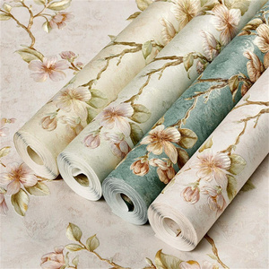Papel de Parede Não Tecido Autoadesivo 3D Espessado Estilo Pastoral Americano para Quarto, Sala de Estar e Parede de Fundo de TV - Product Image 1