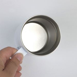 Vaso de Viaje de Acero Inoxidable de 12 oz, para Sublimación, con Asa, para Café - Product Image 2