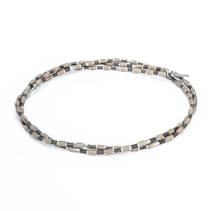 Chân không <span class=keywords><strong>brazed</strong></span> dây kim cương đã thấy hạt cho mỏ đá profiling đá granit đá cẩm thạch - Product Image 3