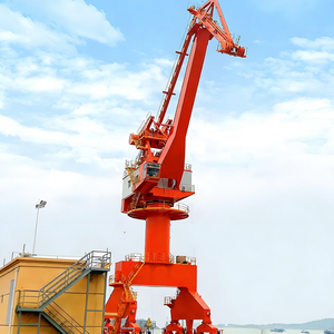 Grue de portique marine de haute qualité pour le chargement et le déchargement de navires, grue sur piédestal de 16, 25 et 40 tonnes - Prix - Product Image 6