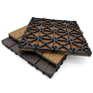 Nouveau produit 2025 : Dalles de terrasse en composite WPC à grain de bois 3D en relief, pour extérieur, à emboîtement - Product Image 6