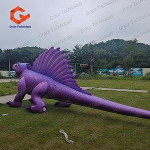Dinosaure gonflable personnalisé, dinosaure gonflable géant violet <span class=keywords><strong>pour</strong></span> événements - Product Image 6
