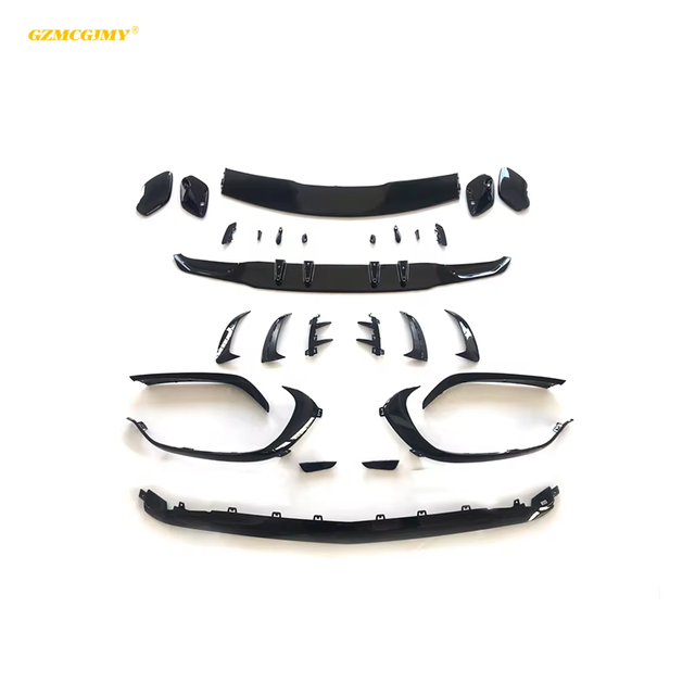 Car Front Lip Canards Diffuser Rear Spoiler Pp Body Kit Body Kit for Mercedes-benz W177 A45 2019+ Modified Upgrade Facelift