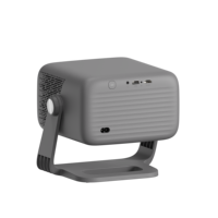 Projecteur de poche ultra portable, projecteur intelligent WiFi Bluetooth pour intérieur et extérieur