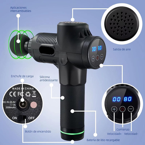 Hochwertige <span class=keywords><strong>Massage</strong></span> pistole mit bürstenlosem Motor Mini Charging Faszien pistole Vibrations <span class=keywords><strong>massage</strong></span> maschine <span class=keywords><strong>Massage</strong></span> therapeut Pistole - Product Image 6