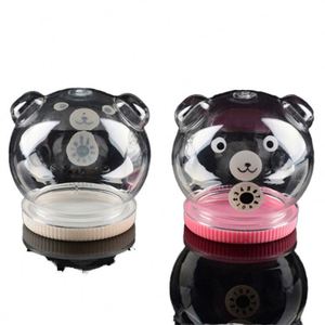 2022 Education Scented Wholesale <b>Slime</b> Accessories Round Bear Container <b>Slime</b> Container - Product Image 1