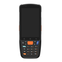 Escáner de Códigos de Barras 1D/2D Portátil CT48C, PDA Industrial Resistente con Pantalla Táctil de 4 Pulgadas, Batería de 5000 mAh, WiFi/NFC