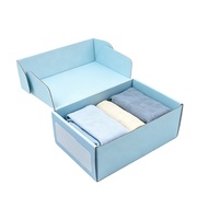 Boîtes d'emballage personnalisées, fabrication directe, boîte d'expédition en carton ondulé pour vêtements, carton robuste pour chaussures, serviettes, transport et emballage