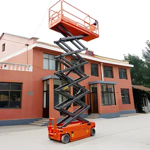 FBD Electric Hydraulic Mobile Scissor Lift Table Mobile Lifting Platform For Maintenance Adjustable Scissor Lift Table