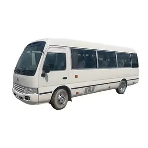 Usado Toyota Coaster Bus Japón 2019 Precio Motor delantero autobuses Autocares Coaster Mini Bus de China