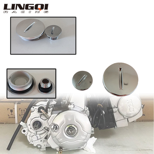 LINGQI RACING Nut Cap Capa Peças Decorativas Tampa Lateral Do Estator Do Motor para 50cc 70cc 90cc <span class=keywords><strong>110cc</strong></span> ATV Quad - Product Image 5