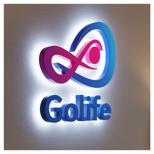 Personalized Custom 3D <b>LED</b> Channel <b>Letters</b> Signage for Advertising Car Use High Quality Illuminated Waterproof IP65 Customizable - Product Image 2