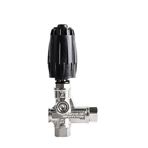 Válvula Reguladora de Presión VRT3-310 de 3/8 Pulgadas FPT Niquelada para Bombas AR, 4500 PSI Máx., 40 LPM, Uso con Agua - Product Image 1