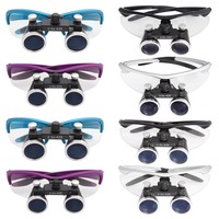 2.5x Galileo Réglable 3.5x Grossissement Loupes Dentaires Boucles