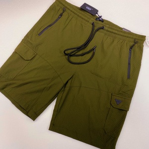 รับผลิตเสื้อผ้า OEM ขายส่ง กางเกงขาสั้นผ้าฝ้ายคุณภาพสูง ดีไซน์ใหม่ทันสมัย ระบายอากาศได้ดี คอตั้ง ซิปหน้า สำหรับฤดูร้อน รับสั่งทำตามแบบ - Product Image 1