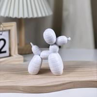 SWAITE Art moderne, luxe léger, haut de gamme, minimaliste, objet décoratif de table en résine en forme de chien ballon pour la maison