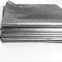 Tissu non tissé conducteur gris pour blindage EMI, pour câbles, anti-interférences, blindage des composants électroniques