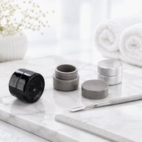 Pot vide en plastique de 5 ml pour gel solide, format voyage, pour gel à ongles, gel de construction et cosmétiques