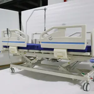 BIOBASE medical Klappbares und sicheres Krankenhausbett mit Bett und Toilettenauflage für Krankenhauspatienten-ICU-Bett