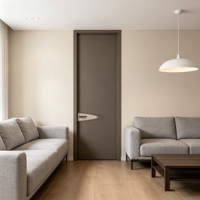 Puertas Interiores de Polímero para Hogar, Habitación Residencial, Apertura Lateral, Decoración Moderna, Bisagras para Puertas y Ventanas de Escuela