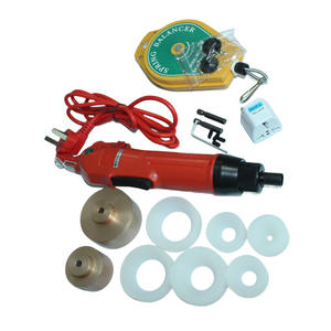 110V US CE Machine de capsulage portable semi-automatique rouge SG1550 Taiwan fabriquée pour les usines de conduite manuelle pour le Japon USA Canada - Product Image 2