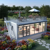 TOPPER Maison conteneur préfabriquée mobile et démontable, à montage facile, pour logement d'ouvriers, dortoir et camp de travail