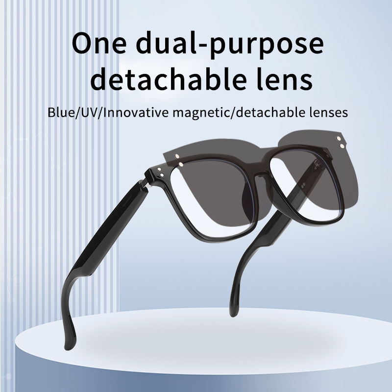 Dual use magnetic suction lenses
