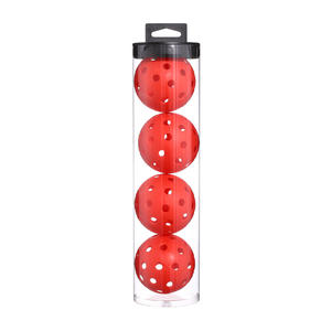 Balle de Pickleball TPE à 40 trous, approuvée USAPA, portable pour les compétitions intérieures et extérieures, haute élasticité et durabilité - Product Image 6