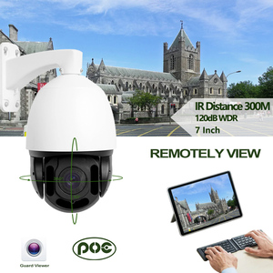 UNV Máy Quay PTZ Theo Dõi Tự Động CCTV Độ Phân Giải Siêu Cao 4K Hệ Thống <span class=keywords><strong>Camera</strong></span> An Ninh Zoom 25X Vòm 360 Chống Nước - Product Image 4