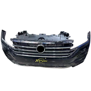 Pare-chocs avant complet et stores de radiateur de calandre pour Volkswagen <span class=keywords><strong>Touareg</strong></span> avec harnais radar et garde-boue inclus - Product Image 2