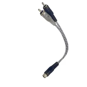 High Quality Male To Male Rca/Y Cable Home Theater Dvd Headphone Jack Male To Male Rca Audio Cable