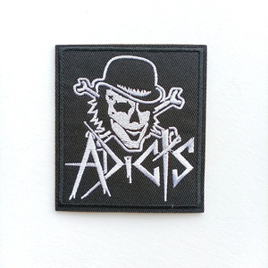 Patches de Bordado em PVC Ecológico para Roupas, Patches Personalizados de Bandas Punk, Etiquetas Tecidas Personalizadas - Product Image 4