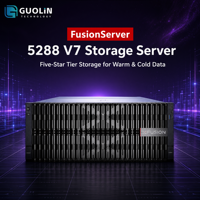 Serveur rackable 4U ultra-évolutif à 2 sockets FusionServer 5288 V7, serveur de stockage haute densité pour la sauvegarde et l'archives