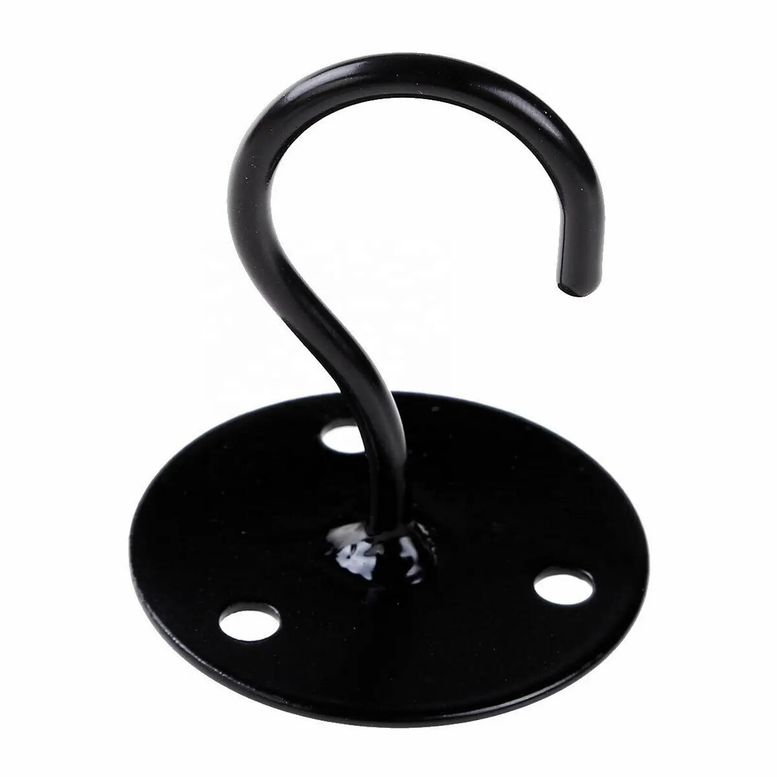 High Quality Fabrication Powder Coated Black Metal Plant Wall Mounted Bracket