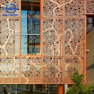 Tôle d'aluminium perforée en acier inoxydable personnalisée pour la décoration architecturale et les façades murales artistiques - Product Image 4