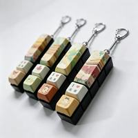 Custom Switch Keycap Keychain with Logo Design DIY Keyboard Keychain for Stress Relief Acrylic Keycap Customize