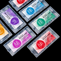 Caixuan Gel de construction rapide pour ongles, formes doubles, extensions rapides, capsules en plastique, application facile, moule pour extension d'ongles à la française