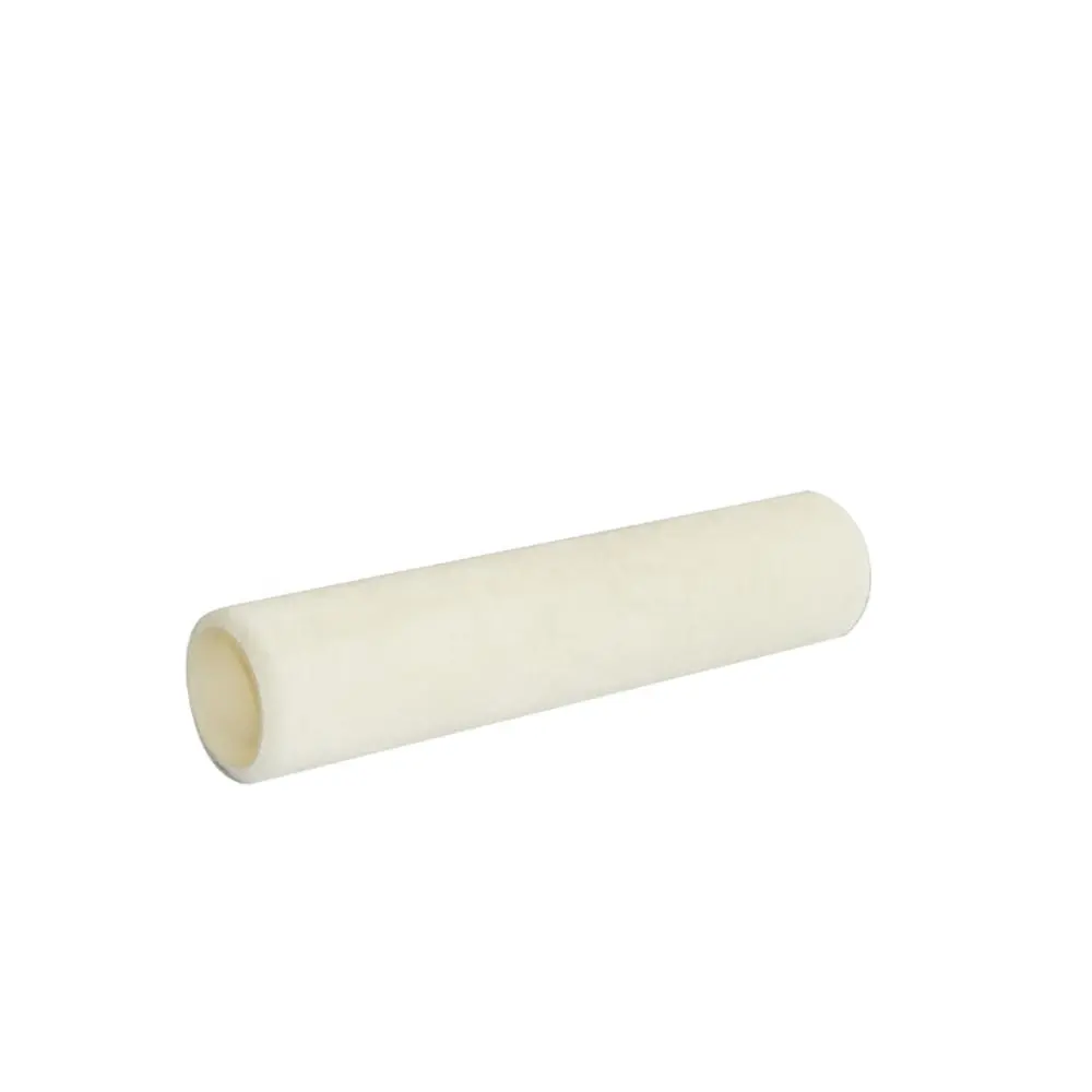 natural white wool plush paint roller sleeve