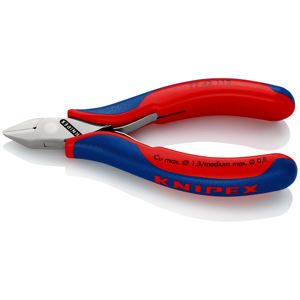 Cortador lateral Knipex para electrónica 77 42 115 con bisagra de paso - Product Image 1