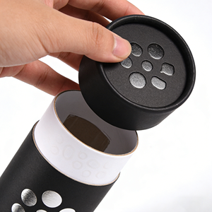 Sustainable Paper Tube Packaging for Perfume,Round Paper <b>Box</b> Essential Oils & <b>Makeup</b> Tools - Product Image 6