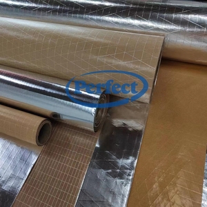 Rouleau de film aluminium renforcé à largeur personnalisée, barrière vapeur radiante, résistant au feu, <span class=keywords><strong>isolation</strong></span> <span class=keywords><strong>industrielle</strong></span> pour usage résidentiel - Product Image 2