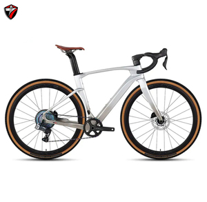 Nouveau Vélo de Route en <span class=keywords><strong>Fibre</strong></span> de Carbone 2026 Gravel-v3 Freins à Disque Hydrauliques Transmission Électronique Sans Fil Câble Intégré 13 Vitesses 700c - Product Image 5