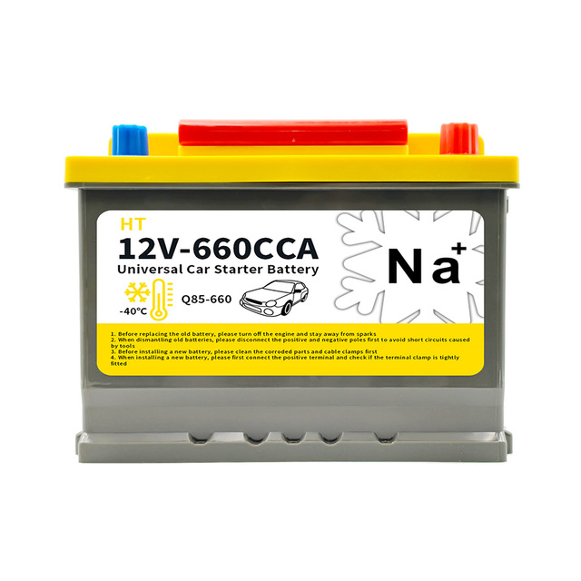 New 12.4V 37.5Ah Sodium Ion Car Starter Battery High-Powerful Low-Temperature Resistance 2000 Cycles 5-Year Warranty