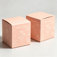 Caja de Embalaje de Papel para Perfume con Logotipo Personalizado, Caja de Embalaje de Papel para Crema Facial, Caja de Papel Económica para Cosméticos