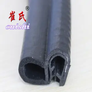 Manufacturer High Quality Epdm Rubber Flexible And Bendable Door Rubber Strip