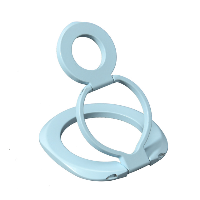 Slim Foldable Dual Sided Magnetic Phone Ring Holder Stand Multi Angle Adjustable Magnetic Kickstand Portable Phone Grip