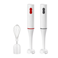 Mini mixeur-presse-agrumes électrique domestique avec boîtier ABS et commandes à bouton-poussoir pour usage domestique et hôtelier, conception allemande en plastique