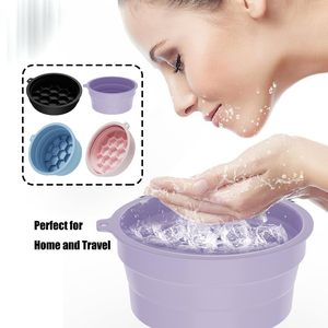 Productos para Dropshipping 2026: Tazón Portátil Plegable de Silicona para Baño de Hielo Facial, Herramienta para el Cuidado de la Piel, Agente de Dropshipping - Product Image 3