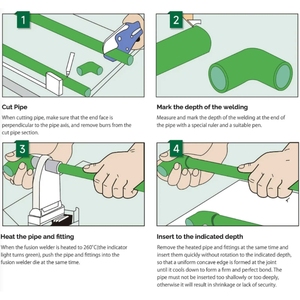 PPR nữ ren <span class=keywords><strong>TEE</strong></span> PPR phụ kiện đường ống nước lạnh và nóng ống ppr máy hàn ống ppr <span class=keywords><strong>TEE</strong></span> với chủ đề nữ - Product Image 2